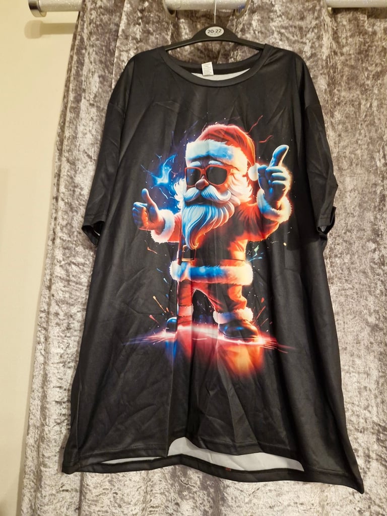 image for Santa tshirts brand new  size large/ xxl/xxl