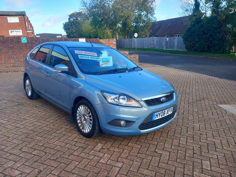 2008 Ford Focus 1.6 Titanium Hatchback 5dr Petrol Manual (159 g/km  99 bhp)