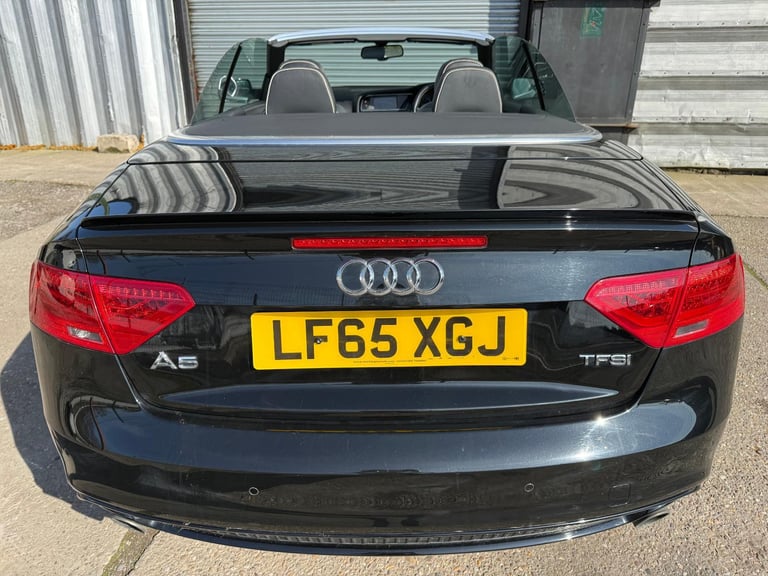 2016 65 AUDI A5 CONVERTIBLE S-LINE AUTOMATIC 225 DAMAGED REPAIRABLE SALVAGE