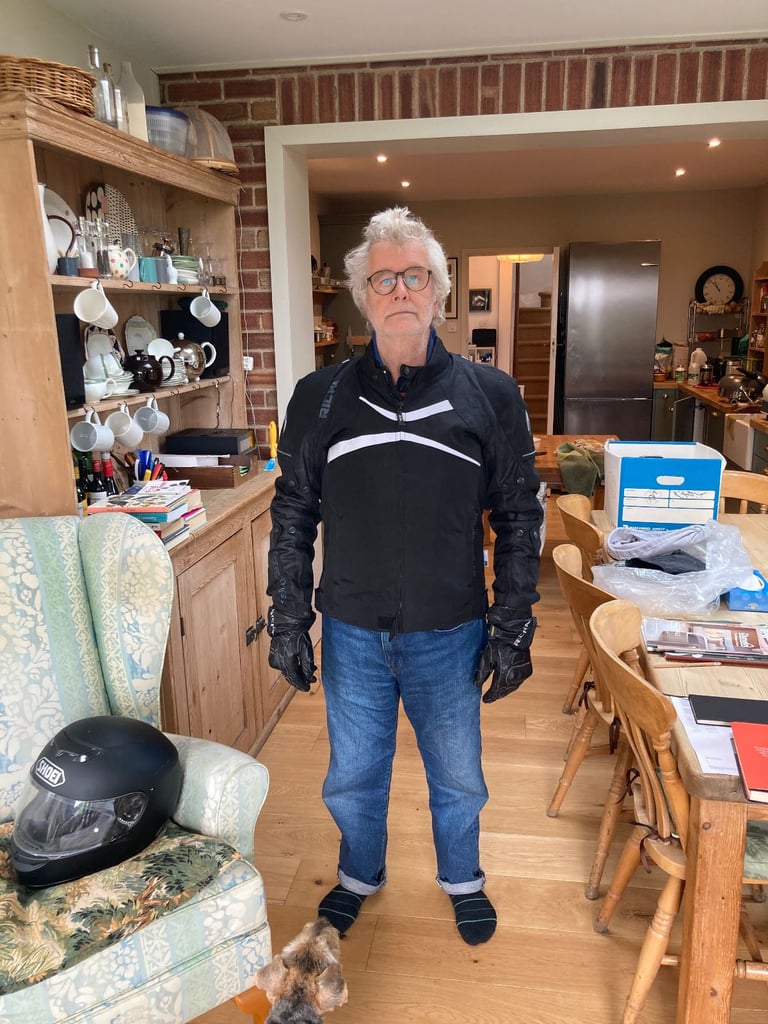 mens richa leather motorcycle jacket