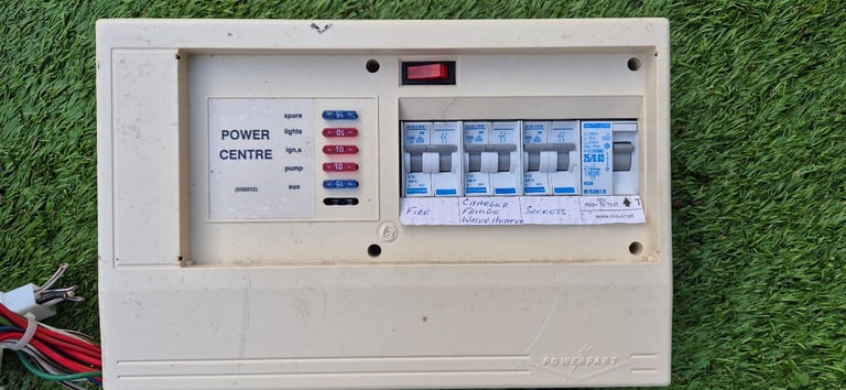 POWERPART PMS1 PMS6 PMS7 PMS2000 Caravan Power Management System, Power Supply, Battery Charger.
