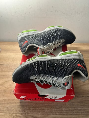 Nike air max 95 ultra jacquard night clearance silver