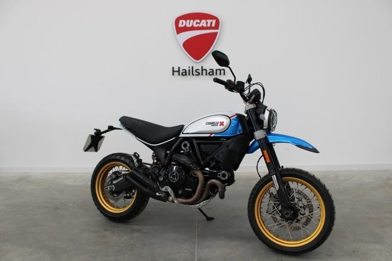 2022 Ducati Scrambler Desert Sled in Sparkling Blue