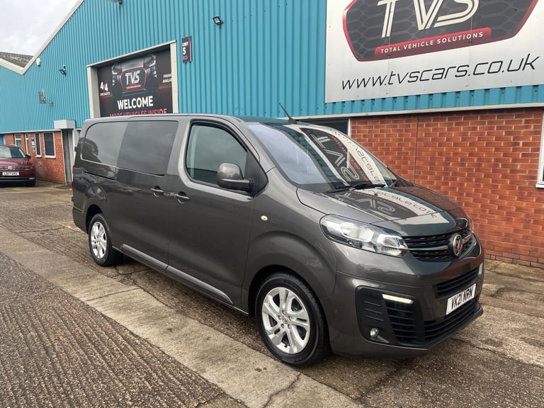 2021 Vauxhall Vivaro 3100 2.0d 120PS Elite H1 D/Cab PANEL VAN DIESEL Manual