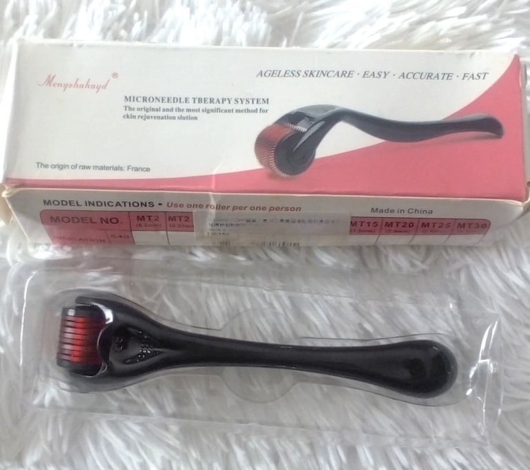 New Microneedle Therapy Roller System - Skin and Hair Rejuvenation Tool.POST OR COLLECT!