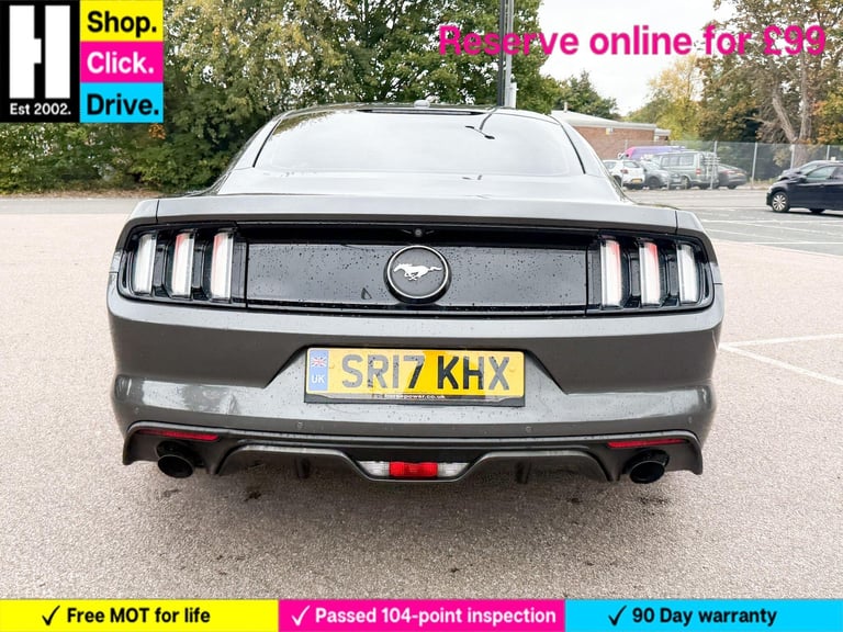 2017 Ford Mustang 2.3T EcoBoost Fastback 2dr Petrol Manual Euro 6 (317 ps) COUPE Petrol Manual