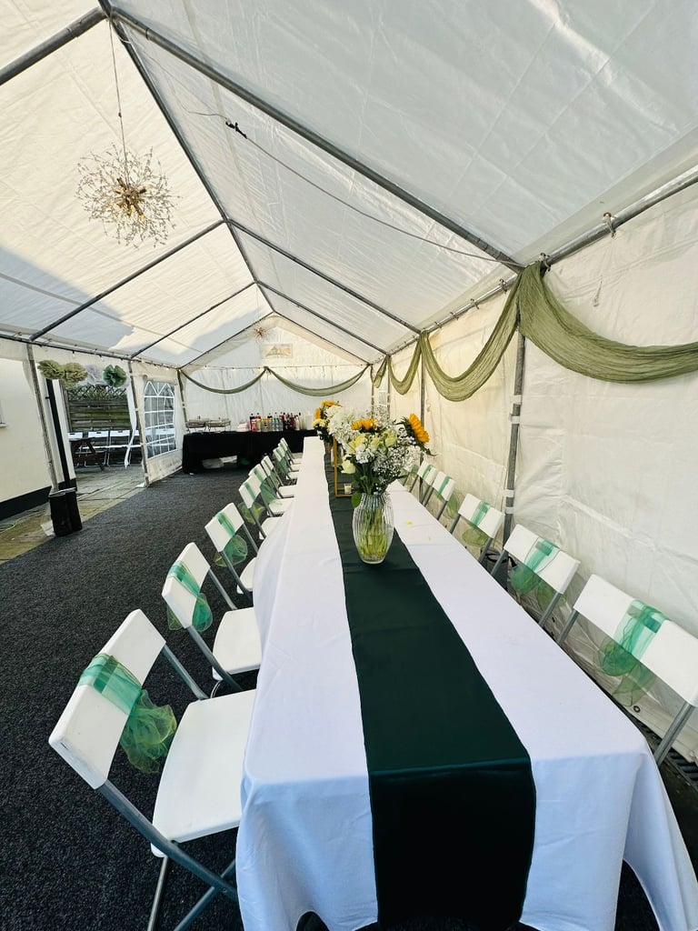 Chairs & Table Hire, plus Gazebo, Heating, Lighting & Flooring to RENT