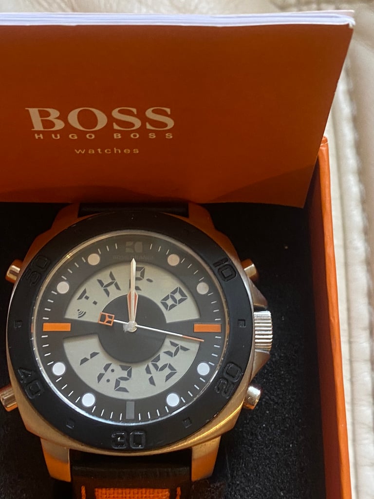 Boss orange watch sale sale