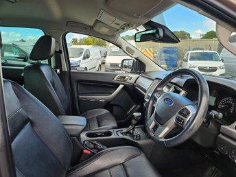 2021 ON 21 PLATE FORD RANGER LIMITED 4X4 170BHP DOUBLE CAB AUTOMATIC ULEZ FREE 