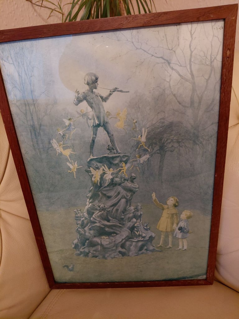 image for Peters Friends (Peter Pan)  Print by Margaret Tarrant