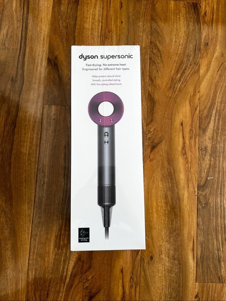 Dyson Supersonic Hair Dryer HD08 Anthracite/Fuchsia Pink Brand New 