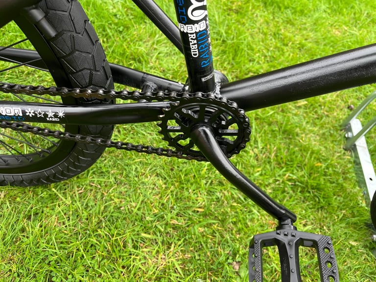 BMX ( lightweight aluminium) with pro crank - Pristine condition 