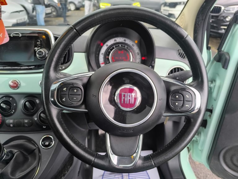 2016 Fiat 500 1.2 Petrol Manual Lounge Sunroof 3dr Euro 6 Road Tax 20  ULEZ Free HATCHBACK Petrol...