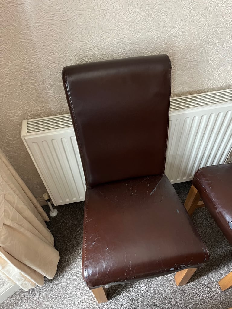 Solid Oak Dining Chairs