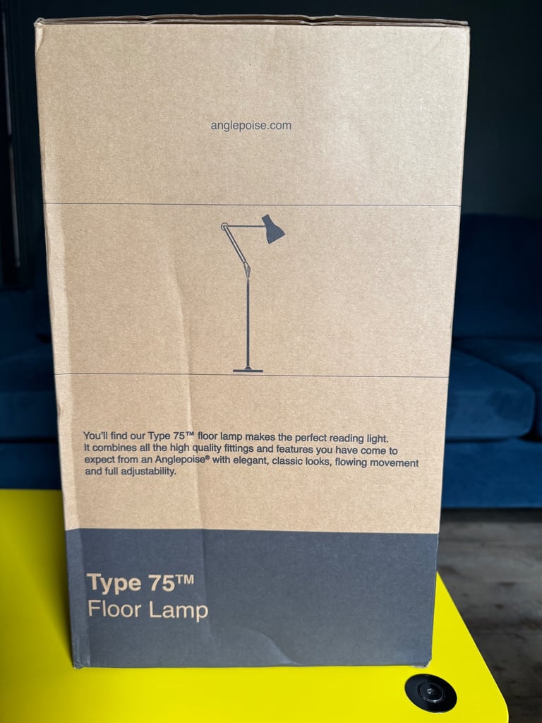 Brand New Anglepoise Type 75 Floor Lamp in Slate Grey | Save £50 on Anglepoise web price