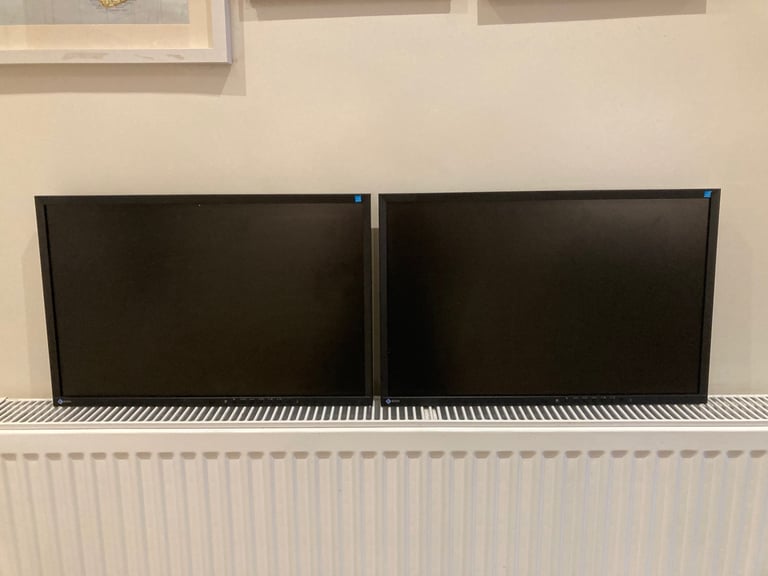 image for Two Eizo 22inch computer monitors widescreen very good condition 