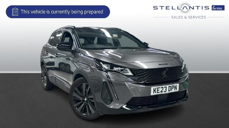 image for 2023 Peugeot 3008 1.2 PureTech GT SUV 5dr Petrol EAT Euro 6 (s/s) (130 ps) SUV Petrol Automatic