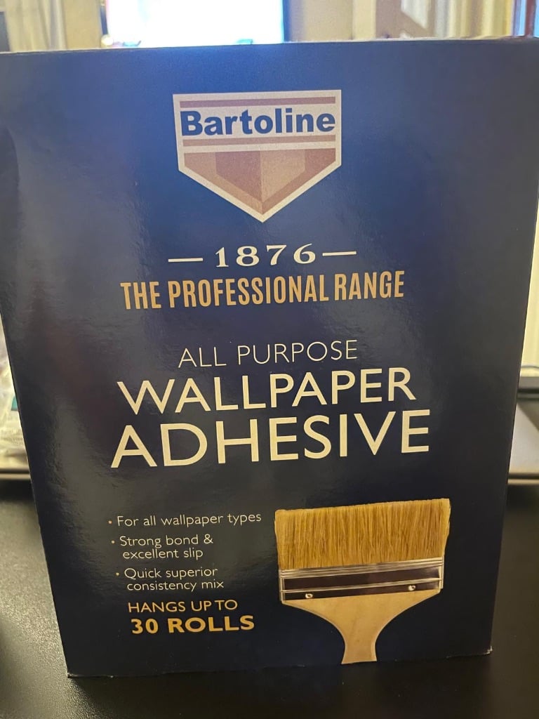 Wall paper adhesive