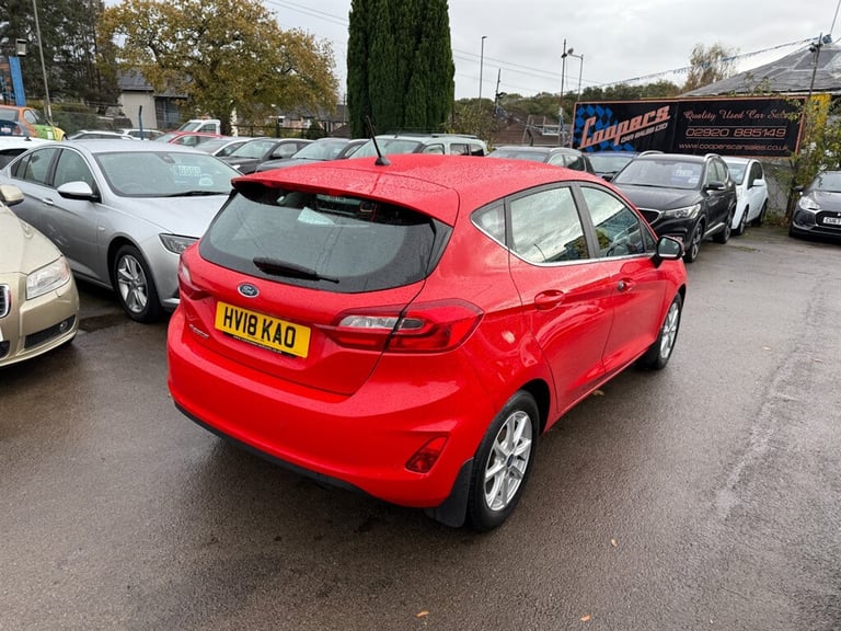 2018 Ford Fiesta 1.1 Zetec 5dr HATCHBACK PETROL Manual