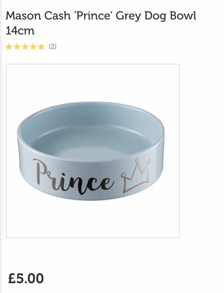 2 x dog / cat - food / water bowl