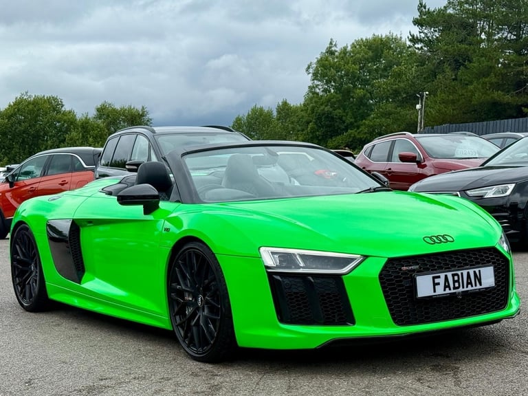 2017 Audi R8 5.2 FSI V10 Spyder S Tronic Quattro **£22,000 of Spec - Ceramics**