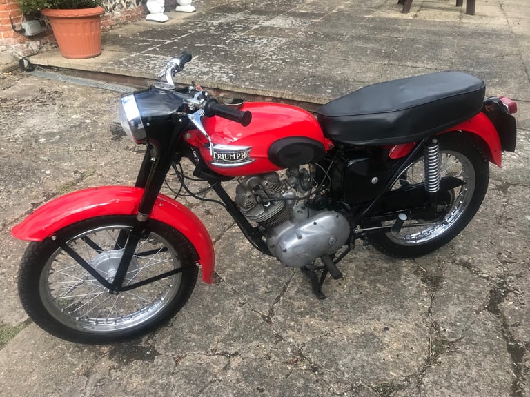 Triumph tiger cub motorcycle 