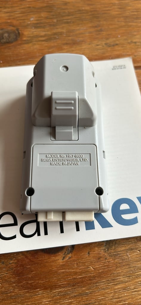 Rumble Jump Pack HKT-8600 Dreamcast SEGA with Internet Browser Disk Manual