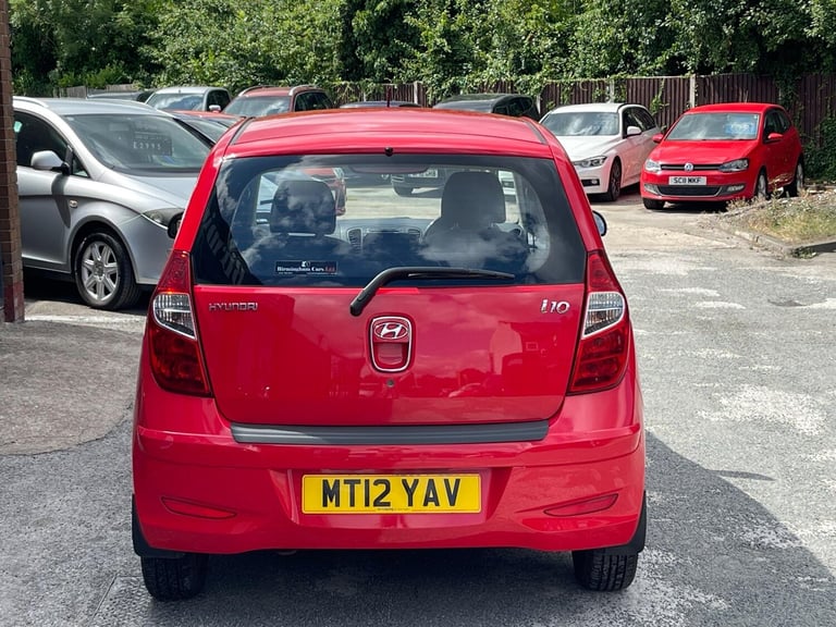2012 Hyundai i10 1.2 Classic Euro 5 5dr HATCHBACK Petrol Manual