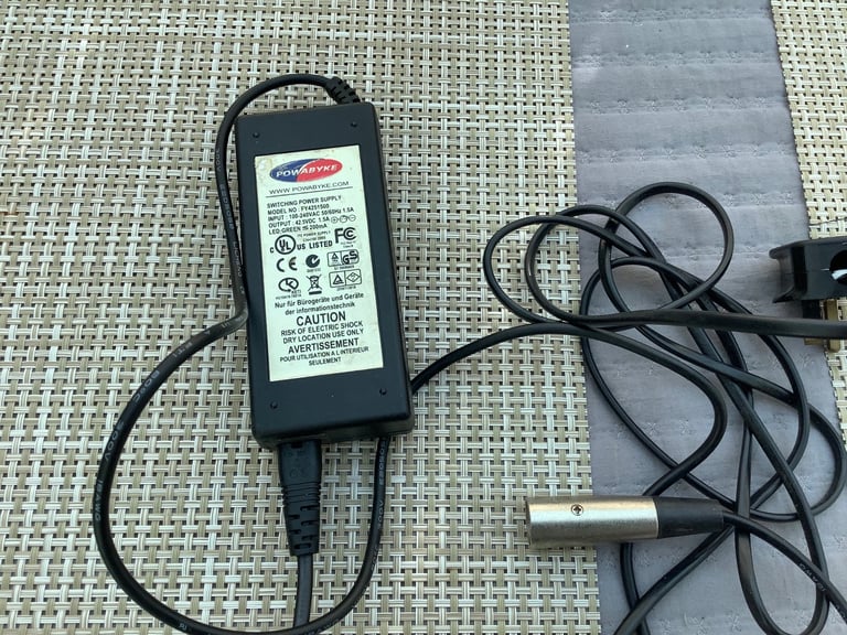 Powabyke charger 