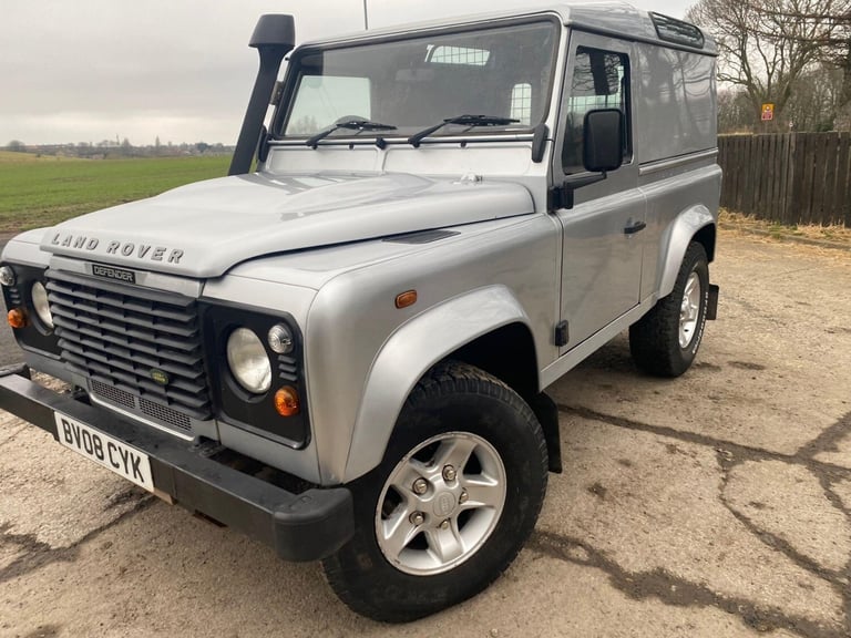 2008 Land Rover Defender 90 2.4 TDCi County Hard Top SUV 4WD SWB Euro 4 3dr PANEL VAN Diesel Manual