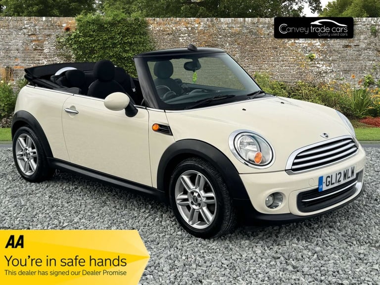 2012 MINI Convertible 1.6 Cooper 2dr CONVERTIBLE PETROL Manual