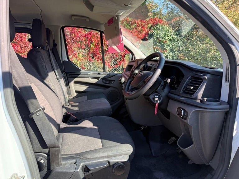 2023 72 FORD TRANSIT CUSTOM 2.0 300 ECOBLUE LEADER 6 SEATER CREW/COMBI PANEL VAN