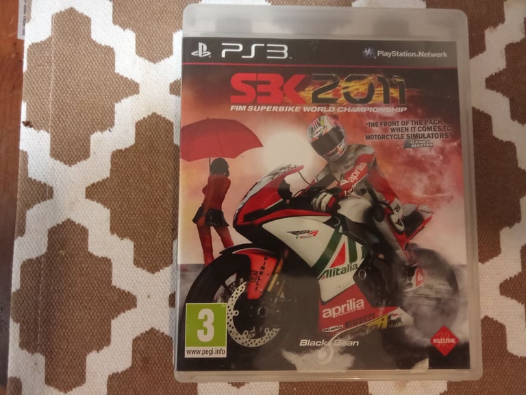 ps2 game- sbk 2011