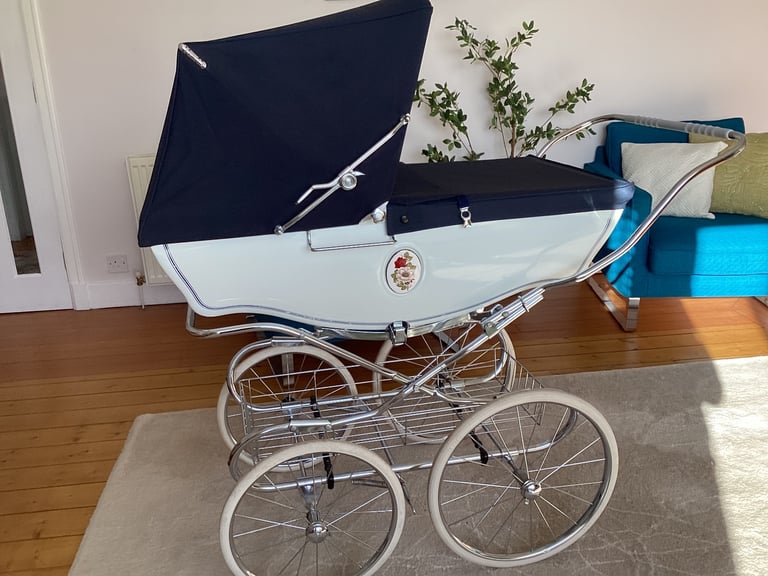 Vintage Silver Cross Coach Built Pram