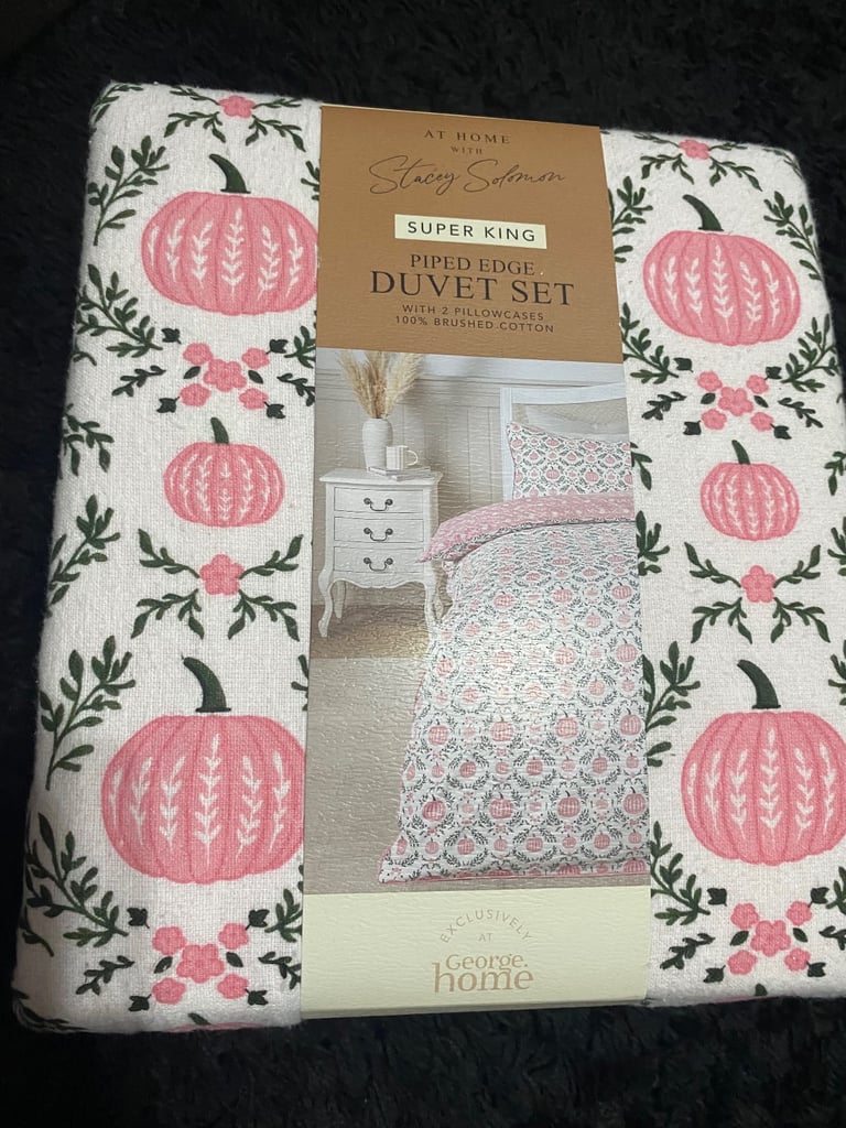 Stacey Solomon Reversable Duvet cover sets Superking,king.Double Bnwt 