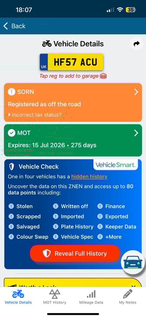 Znen, 50 cc moped 2007 10mths mot learner legal scooter