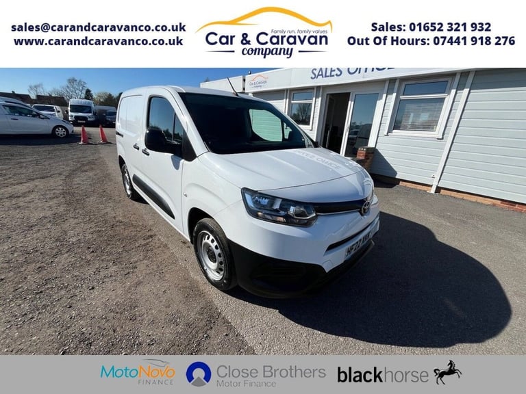image for 2022 22 TOYOTA PROACE CITY 1.5 BLUEHDI ACTIVE SHORT PANEL VAN 5DR DIESEL MANUAL 
