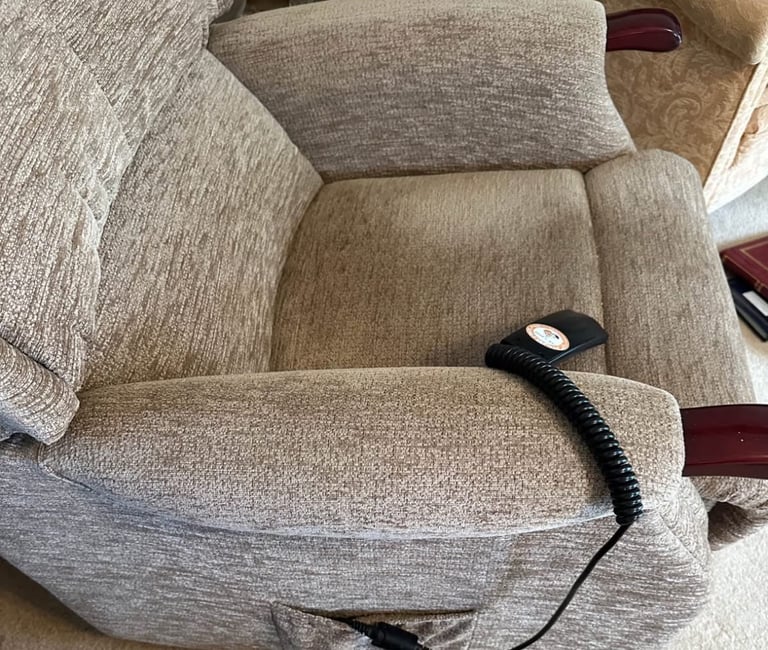 Riser recliner chair - for help with mobility 