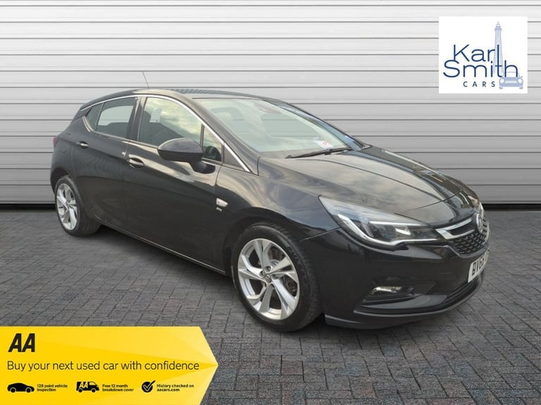 2018 Vauxhall Astra 1.6i Turbo SRi Hatchback 5dr Petrol Manual Euro 6 (s/s) (200 ps) Hatchback Pe...