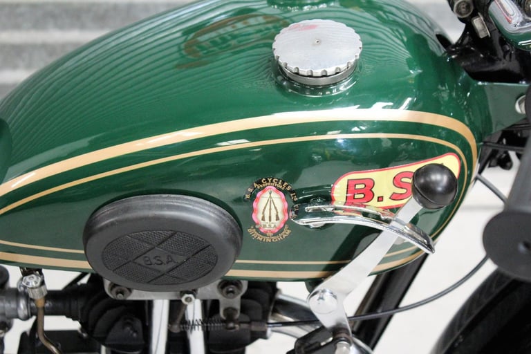 1934 34 BSA B34-2 250 CC HISTORIC CLASSIC BIKE RESTORED VEHICLE RUNS & RIDES