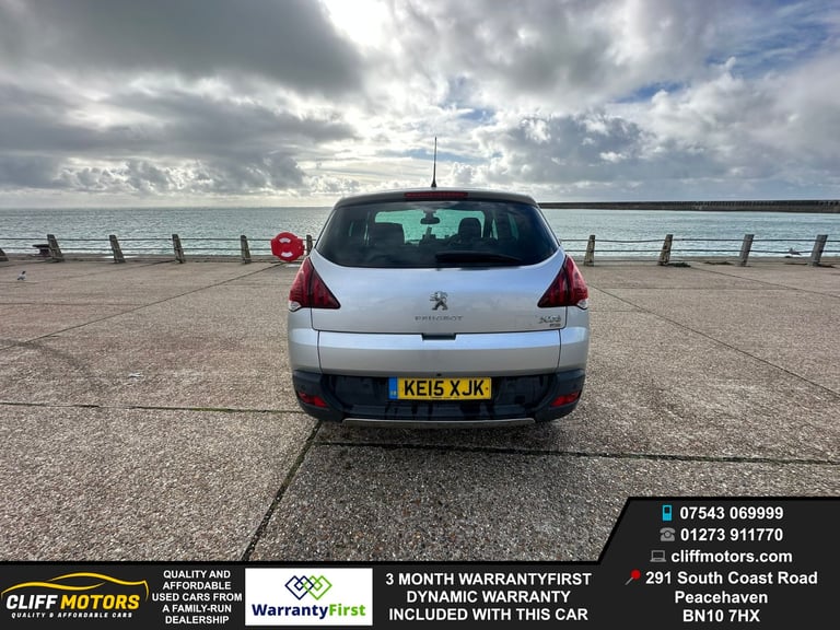 2015 Peugeot 3008 Allure - Auto - New Years MOT - £35 Tax - Finance Available - 3 Month Warranty
