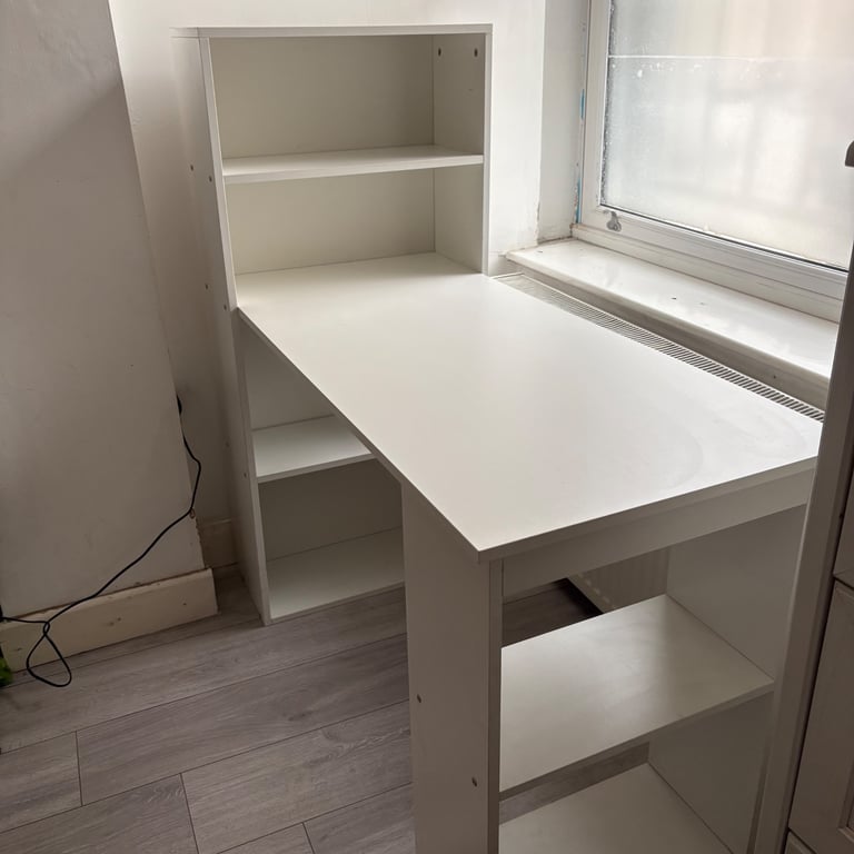 image for Desk with shelves