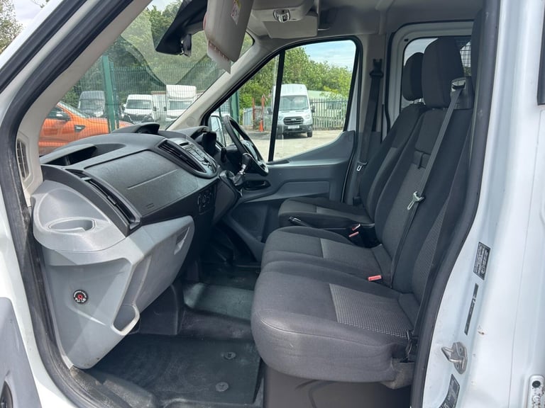 2016 Ford Transit 2.2 TDCi 350 Dropside 4dr Diesel Manual RWD L3 (219 g/km, 123 bhp) CHASSIS CAB ...