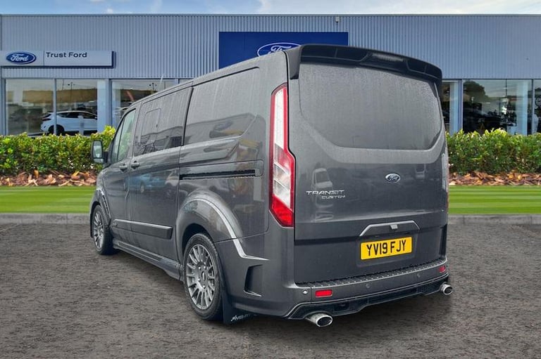 2019 Ford Transit Custom 2.0 EcoBlue 170ps Low Roof D/Cab Limited Van Auto PANEL VAN DIESEL Autom...