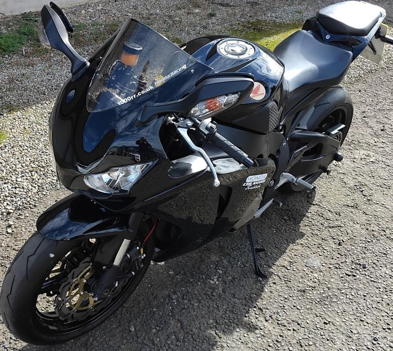 2009 09 HONDA CBR 1000 RR-8 FIREBLADE CBR1000RR CBR1000 BLACK SPORTS SUPERBIKE