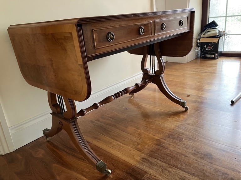 image for Lovely solid wood console table for hall 