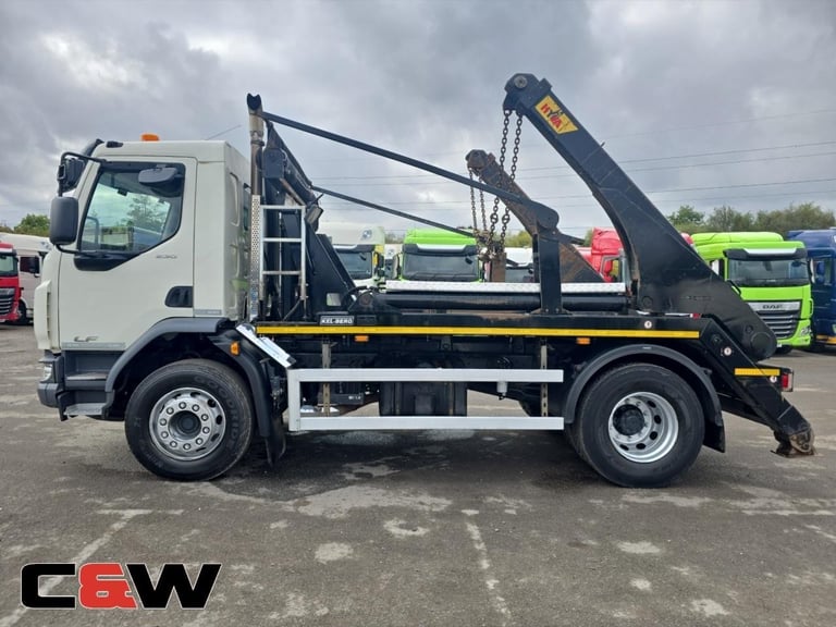 2022 (22) DAF FA LF 230 18T 4x2 Skip Loader - 147,000KMS