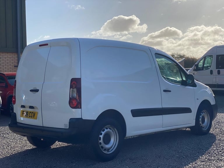 2018 Peugeot Partner 850 1.6 BlueHDi 100 Professional Van ATV PANEL VAN DIESEL Manual