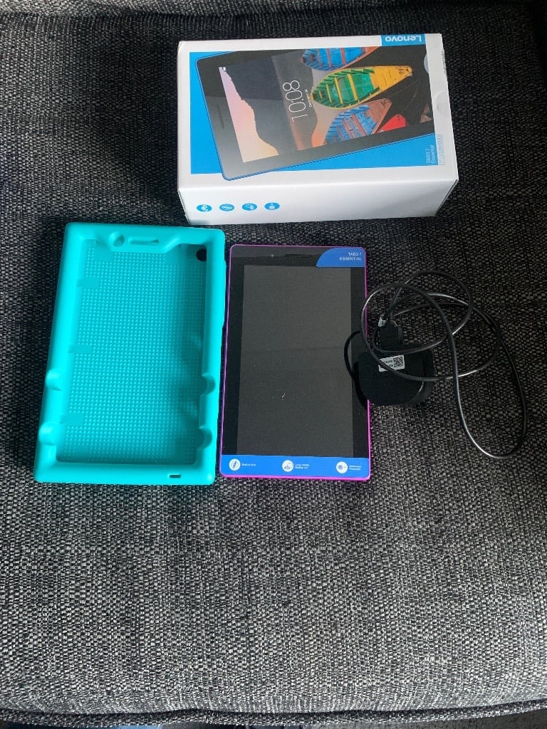 Lenovo tablet with box, charger and protector case | in Cameron Toll,  Edinburgh | Gumtree