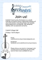 Colehill Community Orchestra Looking For New Members